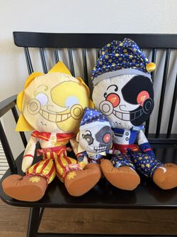 Sun Drop, Moon Drop and Eclipse Plushies