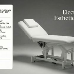 Electric infrared, stationary aesthetician, Table Facial Table