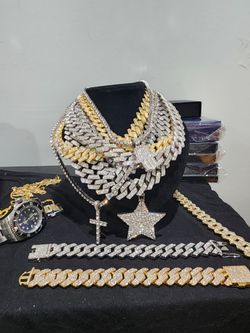 Cuban Link chains Bracelet Tennis Chains 