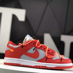 Nike Dunk Low Off White University Red 15