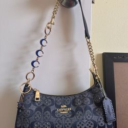 Coach Denim Rhinestone Bag 