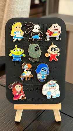 Digitize Disney Complete Mystery Pin Set
