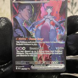 Pokemon Team Rocket’s Mewtwo Ex