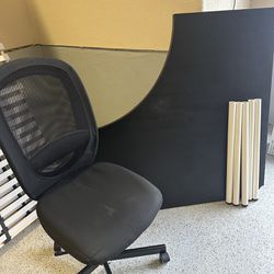 Corner IKEA Desk w/ Chair