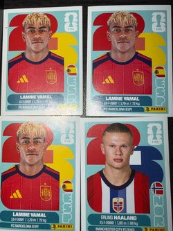 Panini FIFA 26 Stickers Lamine Yamal & Haaland