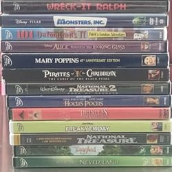 Disney DVD's (Read)