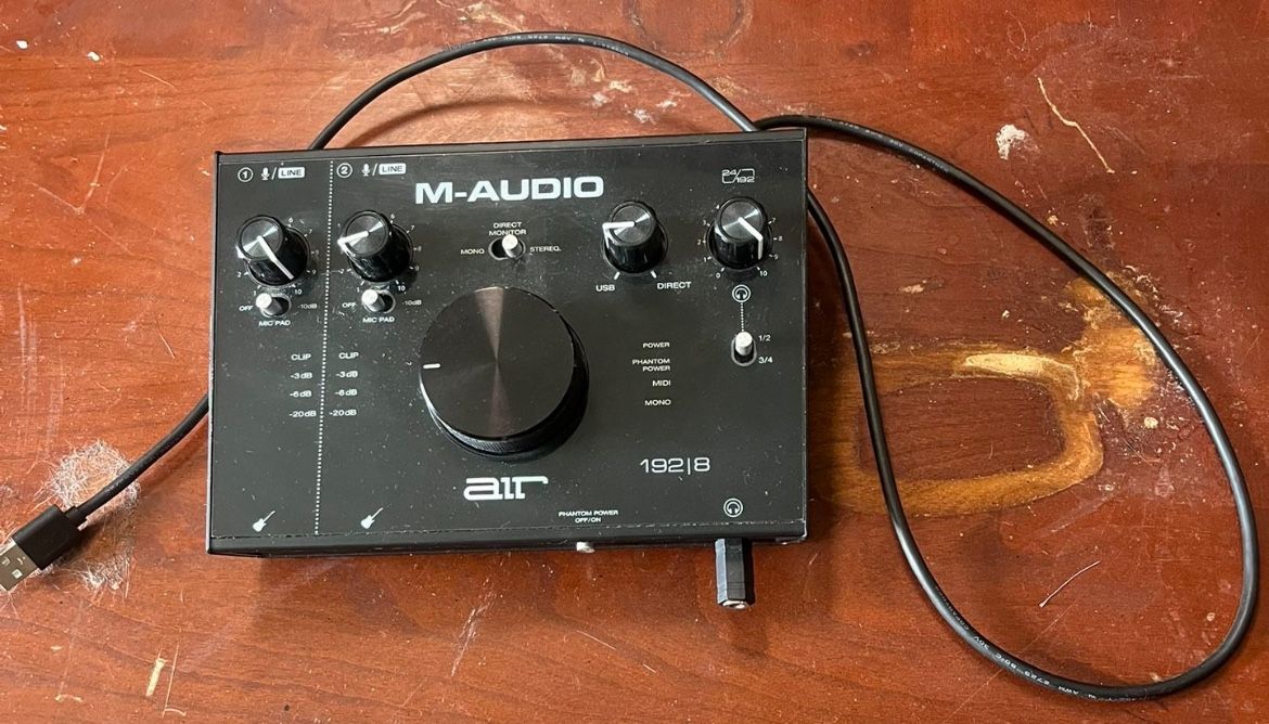 M-Audio AIR 192|8 USB Audio Interface – Studio Quality 