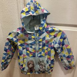 Disney Frozen Raincoat  Size 4