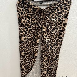 Cheetah Pattern Skirt 