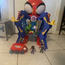 Spider-Man Spidey & Friends Play Set With Characters 