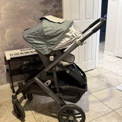 UPPA Baby Vista Stroller Bassinet Set