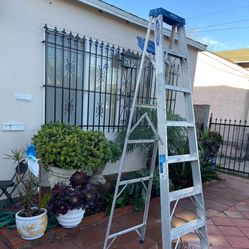 Excelente Condition Werner, 8 Feet, And More Sizes Available Aluminum Ladder