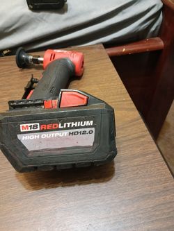 Milwaukee m18 red lithium HD 12.0 $90