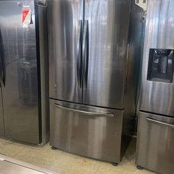 Samsung Refrigerator Black Stainless Steel F6R