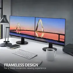 (2) New 22in ViewSonic monitors