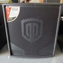 Bluetooth PRORECK PR18 18 inch 2000W P.M.P.O Active Powered PA DJ Subwoofer Cabinet
