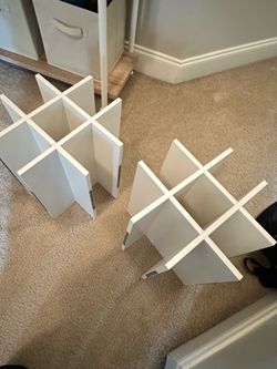 IKEA wine/craft storage