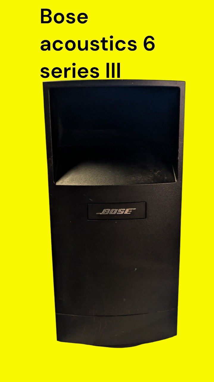 Bose Acoustics 6 Series III