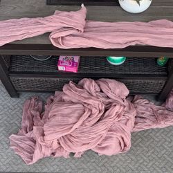 10 Cheesecloth Table Runners
