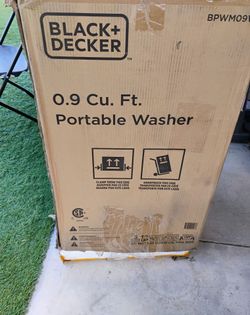 BLACK+DECKER 0.9 Cu. Ft. Portable Washer