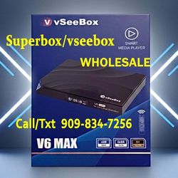 VSEEBOX V6 MAX NEW  Model 2025  Wholesale PRICE reseller   VSEE BOX V6  SUPERBOX