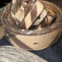 Men's belts