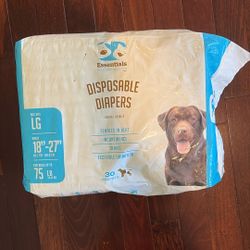 Dog diapers 75 Lb Free