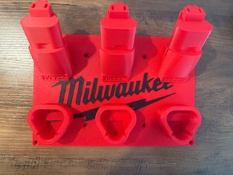 Milwaukee M12 Battery Wall Mount Holder
