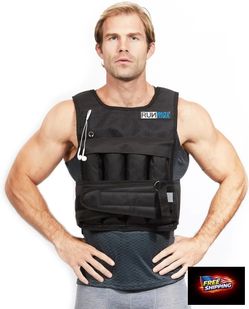 RUNmax 40 LB Adjustable Weighted Vest – Removable Weights – $30 OBO