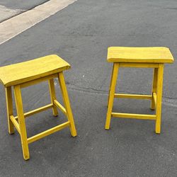 TWO Counter Stools 