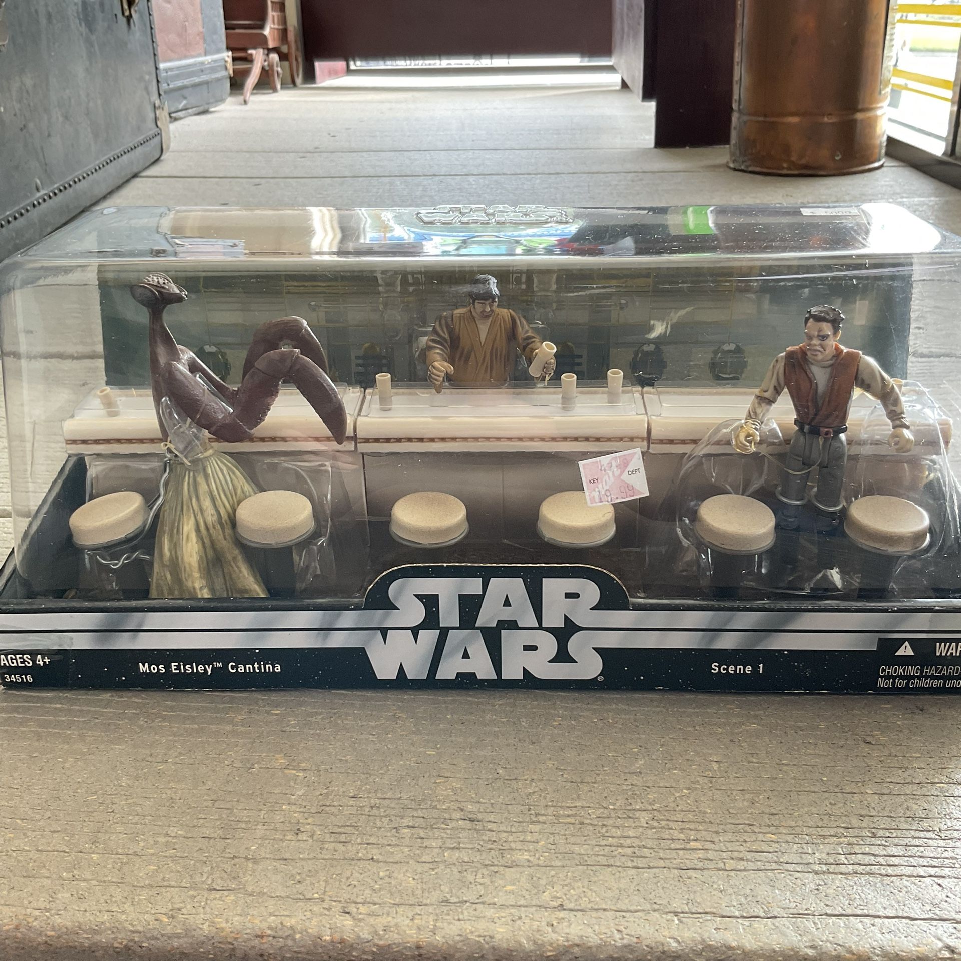 Star Wars Mos Eisley Cantina Scene 1 2004 Brand New