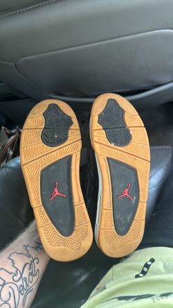 Jordan 4 black gum size 7