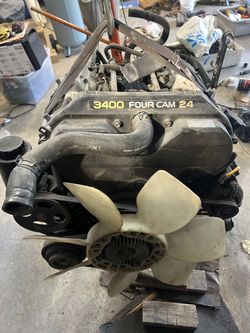 Toyota 5VZ-FE 3.4L V6 Engine – 3400 Four Cam 24 – Complete Long Block
