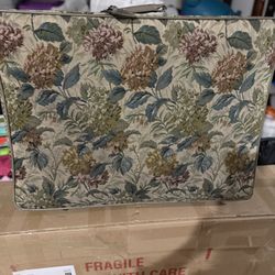 Vintage Diane Von Furstenberg 2  Piece Tapestry Luggage Set