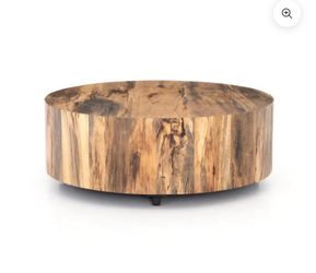BRAND NEW IN BOX! FOUR HANDS HUDSON 40” Round Coffee Table