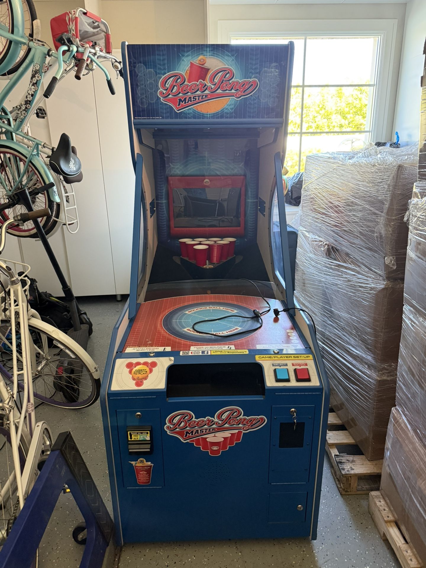 Beer Pong Master Arcade Machine – Needs Service but Works! 🎯