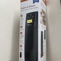 Brand NEW LASKO Warm A Room Digital Ceramic Tower Heater Simple Assembly 