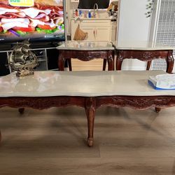 Marble Table Living Room Set 