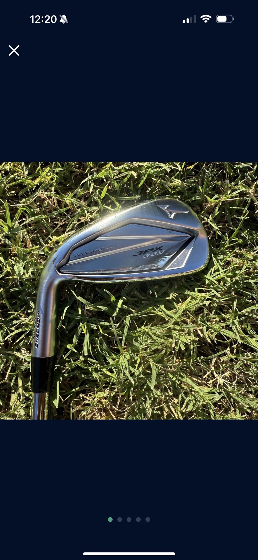 LH Mizuno Hot Metal 5 Iron