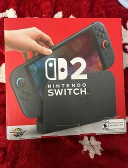 Nintendo Switch Console with Mario Kart World Game