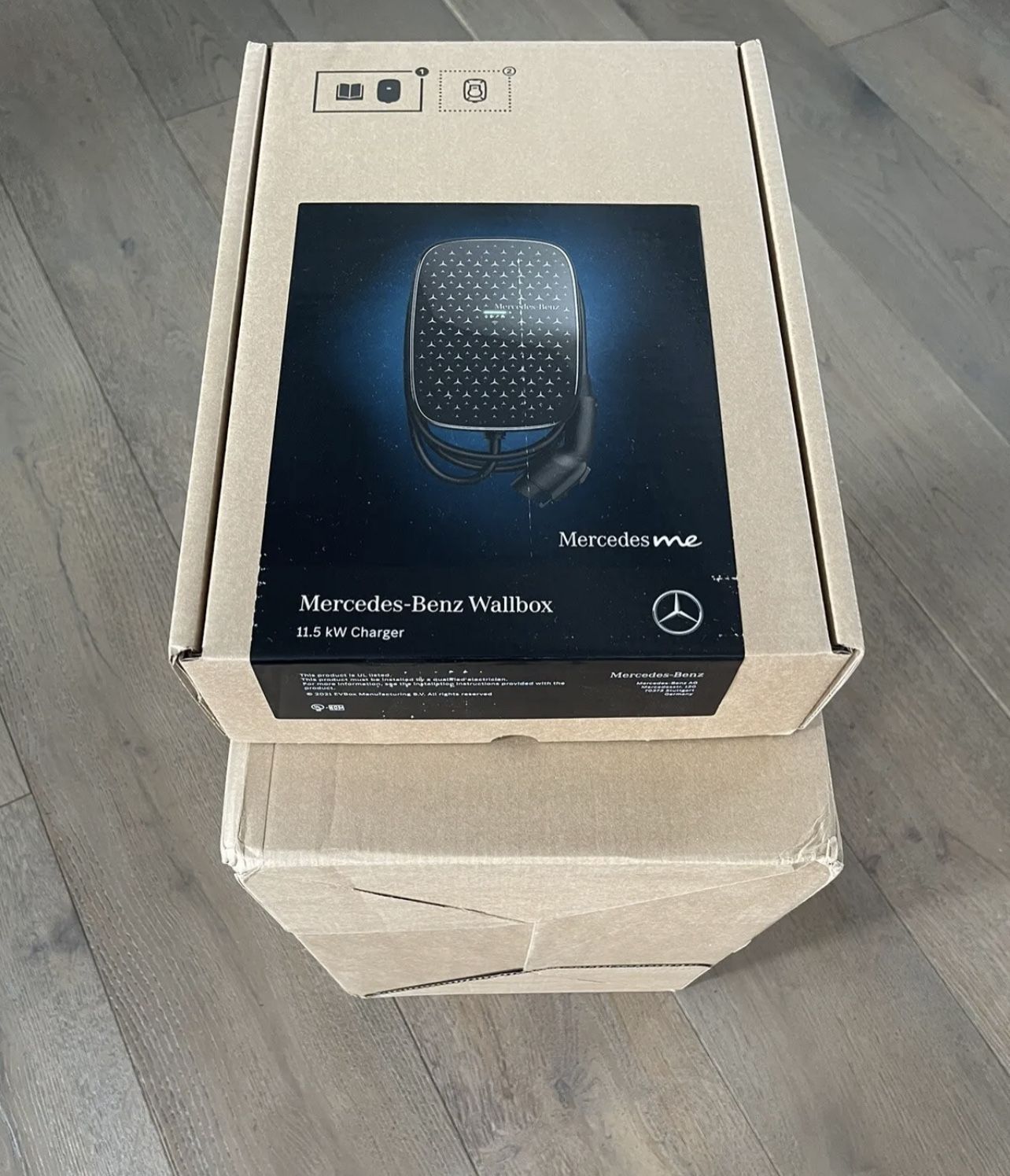 Mercedes-Benz Wallbox EV charger is a Level 2 charging unit 