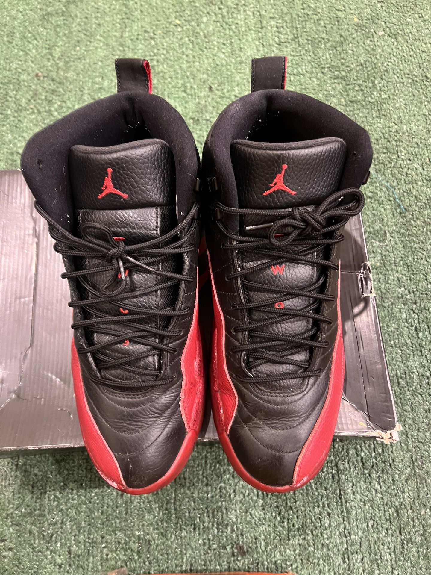 JORDAN 12 FLU GAME SIZE 10 REPLACEMENT BOX