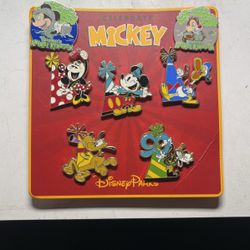 Disney Trading Pins Celebrate Mickey Set Plus Bonus 2 