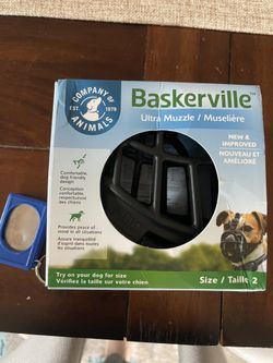 Baskerville Dog muzzle For Small To Medium Dogs