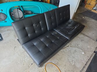 6' Long Leather Recliner Sofa Fruton