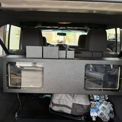 2 12in Ds18 Plexiglass Sub Box 