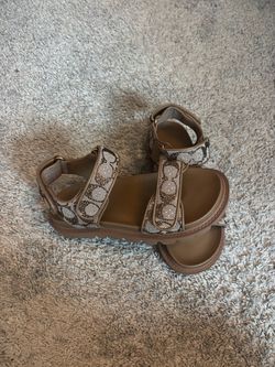 Coach Crystal Brynn Sandals 7.5 women