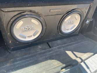 12 in sub woofers