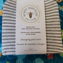 Burts Bees Changing Pad Cover