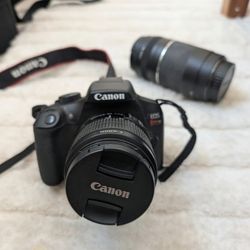 Canon EOS Rebel T6 EOS 1300D Two Lens Kit
